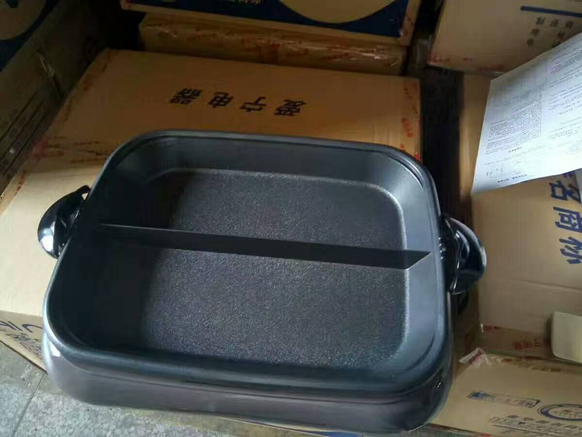 分體鴛鴦電烤魚鍋 分體鴛鴦電烤魚鍋